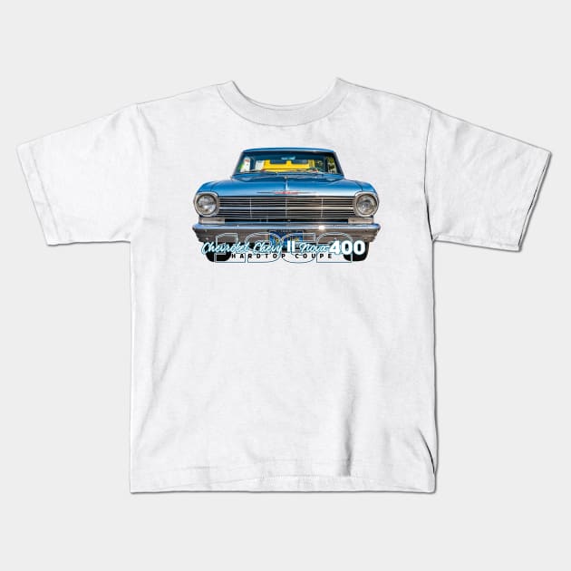 1962 Chevrolet Chevy II Nova 400 Hardtop Coupe Kids T-Shirt by Gestalt Imagery